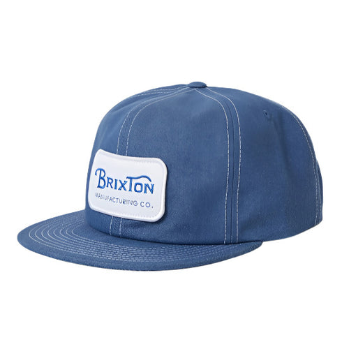 Brixton - Grade Snapback Hat (Ivy/Denim)